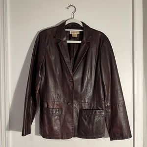 Vintage leather jacket